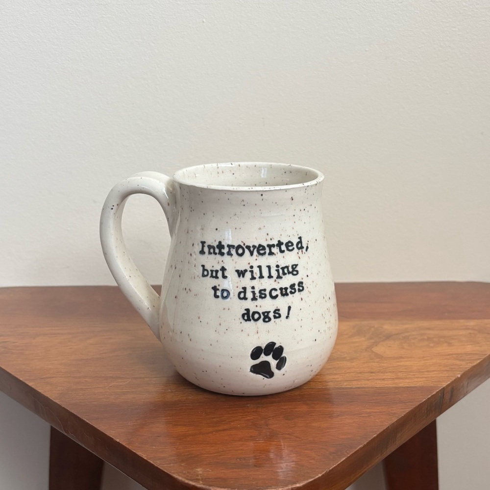 Dog Lover’s Handmade Pottery Mug